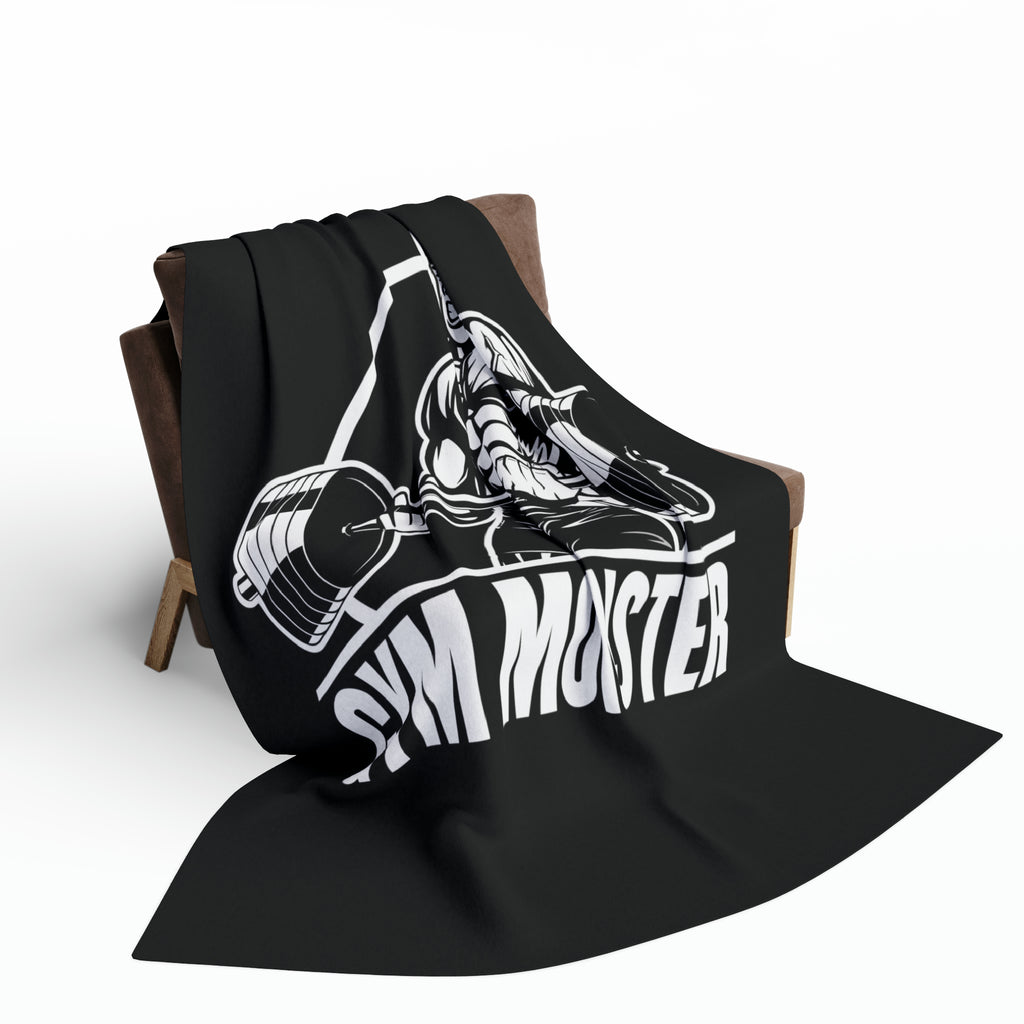 GymMonster-Arctic Fleece Blanket