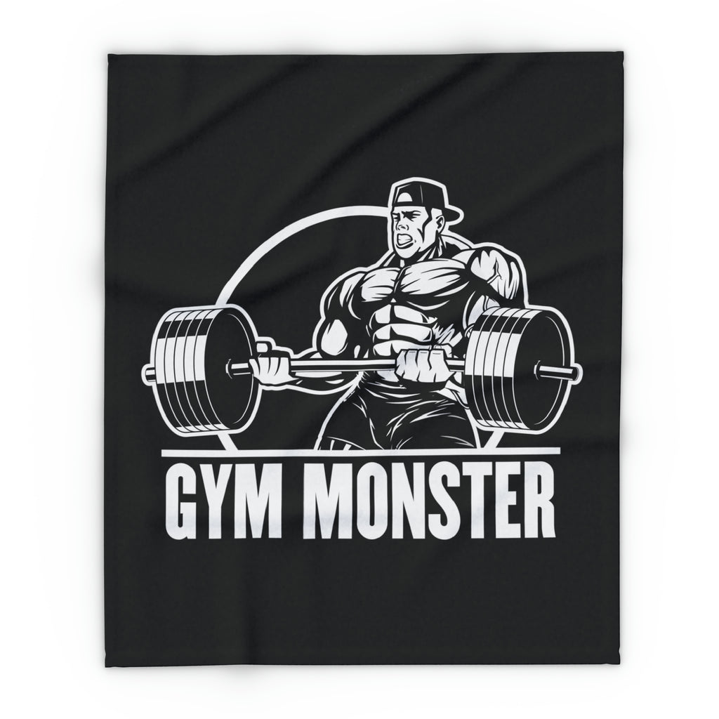 GymMonster-Arctic Fleece Blanket