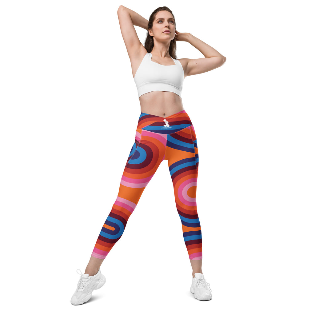 Lady Gym Monster Crossover leggings-Abstract