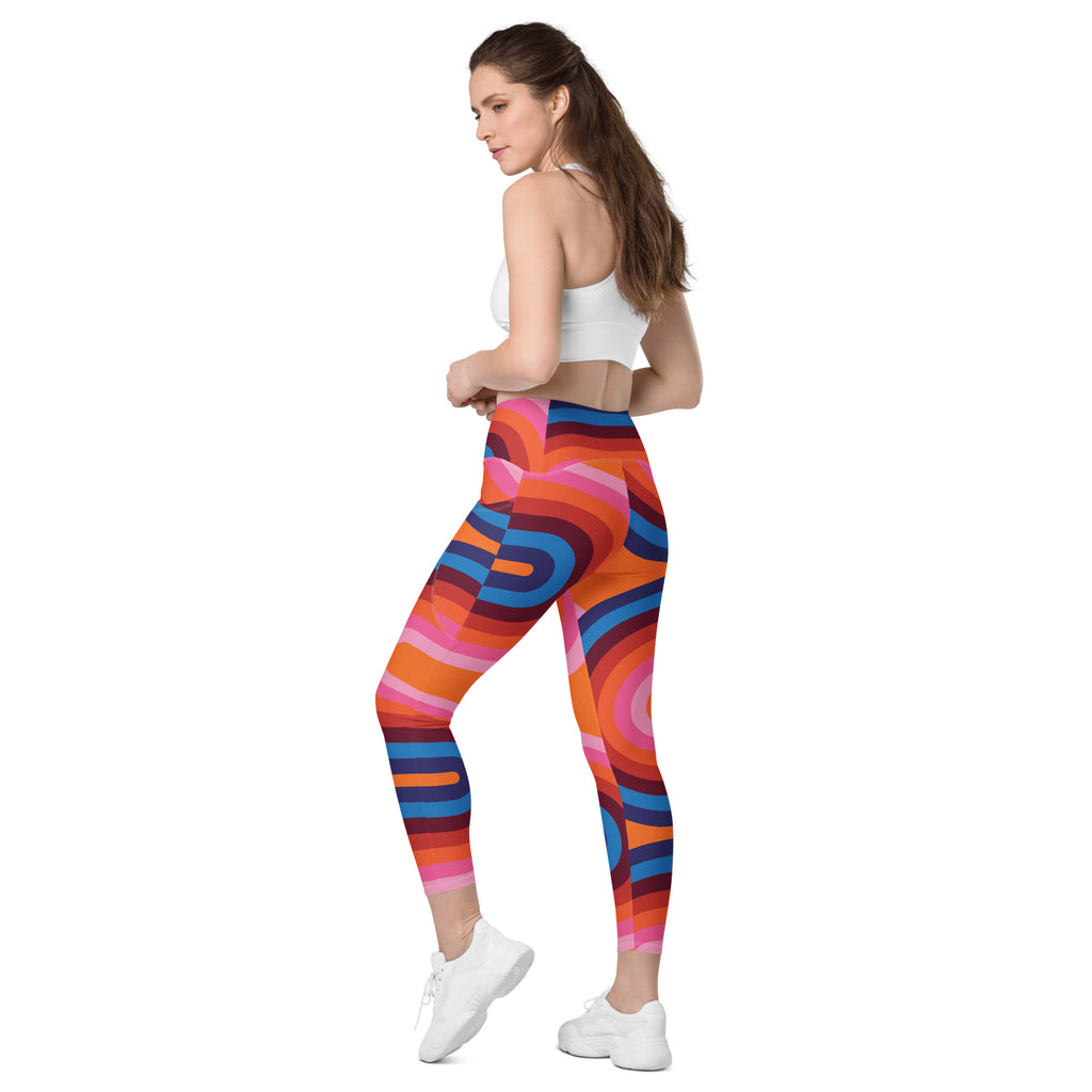 Lady Gym Monster Crossover leggings-Abstract