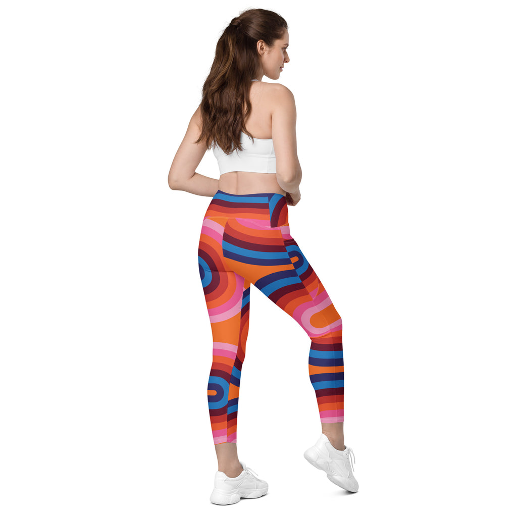 Lady Gym Monster Crossover leggings-Abstract