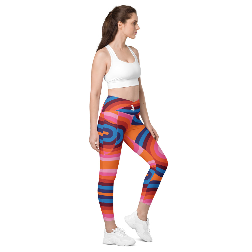 Lady Gym Monster Crossover leggings-Abstract