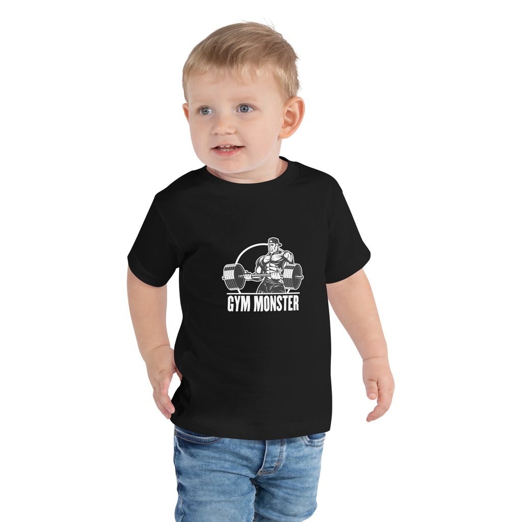 Toddler Short Sleeve Gym Monster Tee