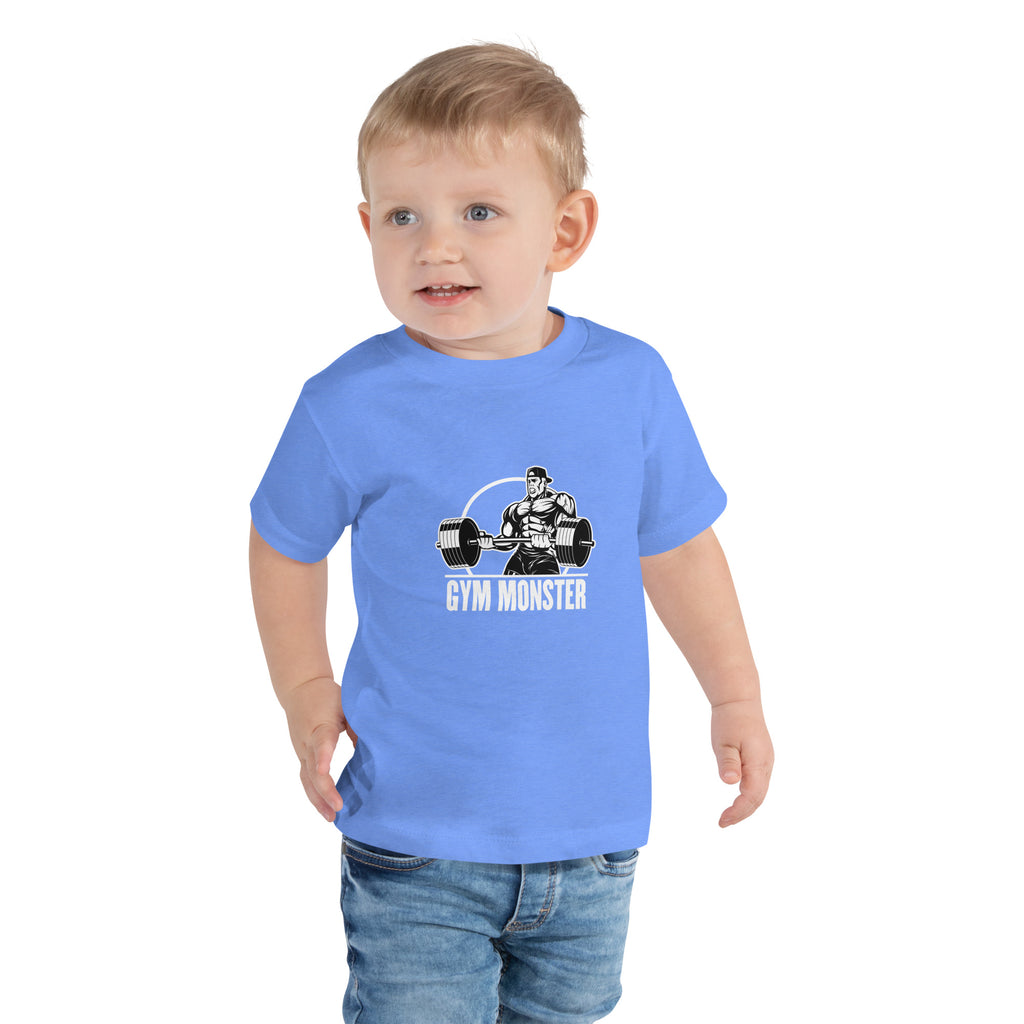 Toddler Short Sleeve Gym Monster Tee