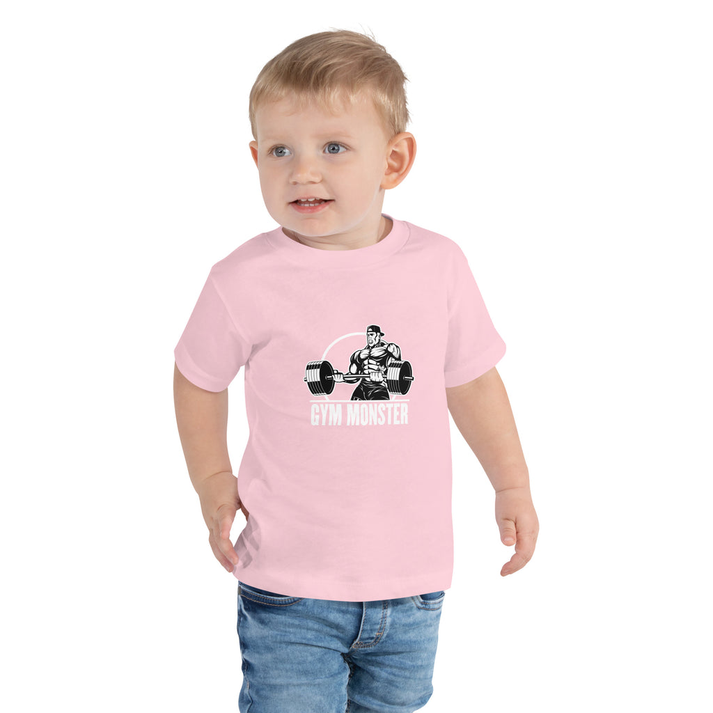 Toddler Short Sleeve Gym Monster Tee