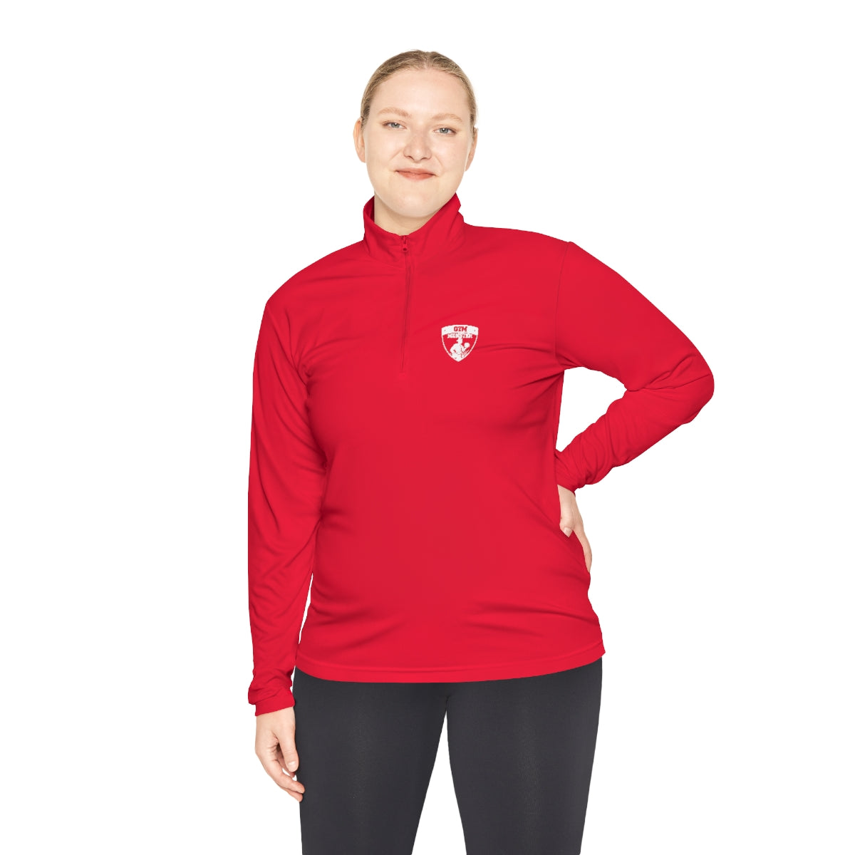 GYM MONSTER Crescent Quarter-Zip Pullover