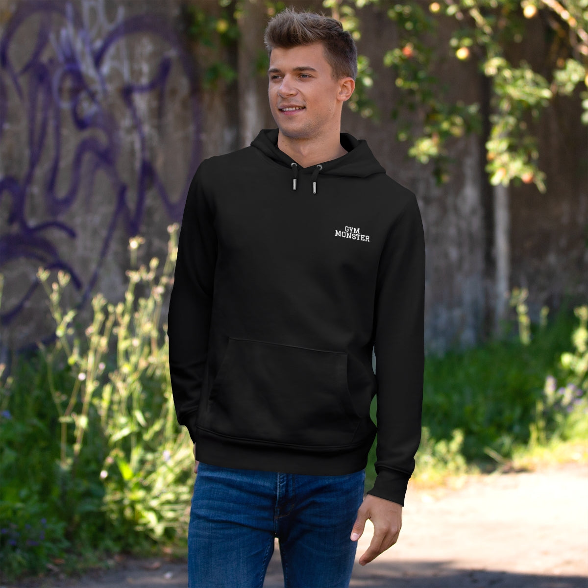 GYM MONSTER Big Logo Hoodie