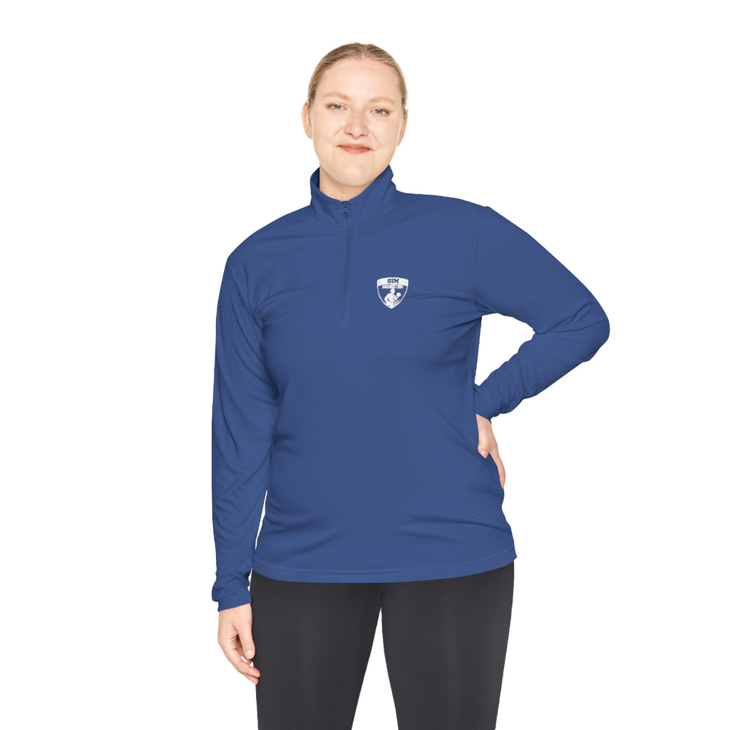 GYM MONSTER Crescent Quarter-Zip Pullover