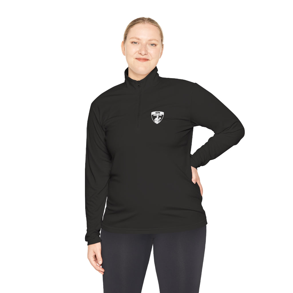 GYM MONSTER Crescent Quarter-Zip Pullover