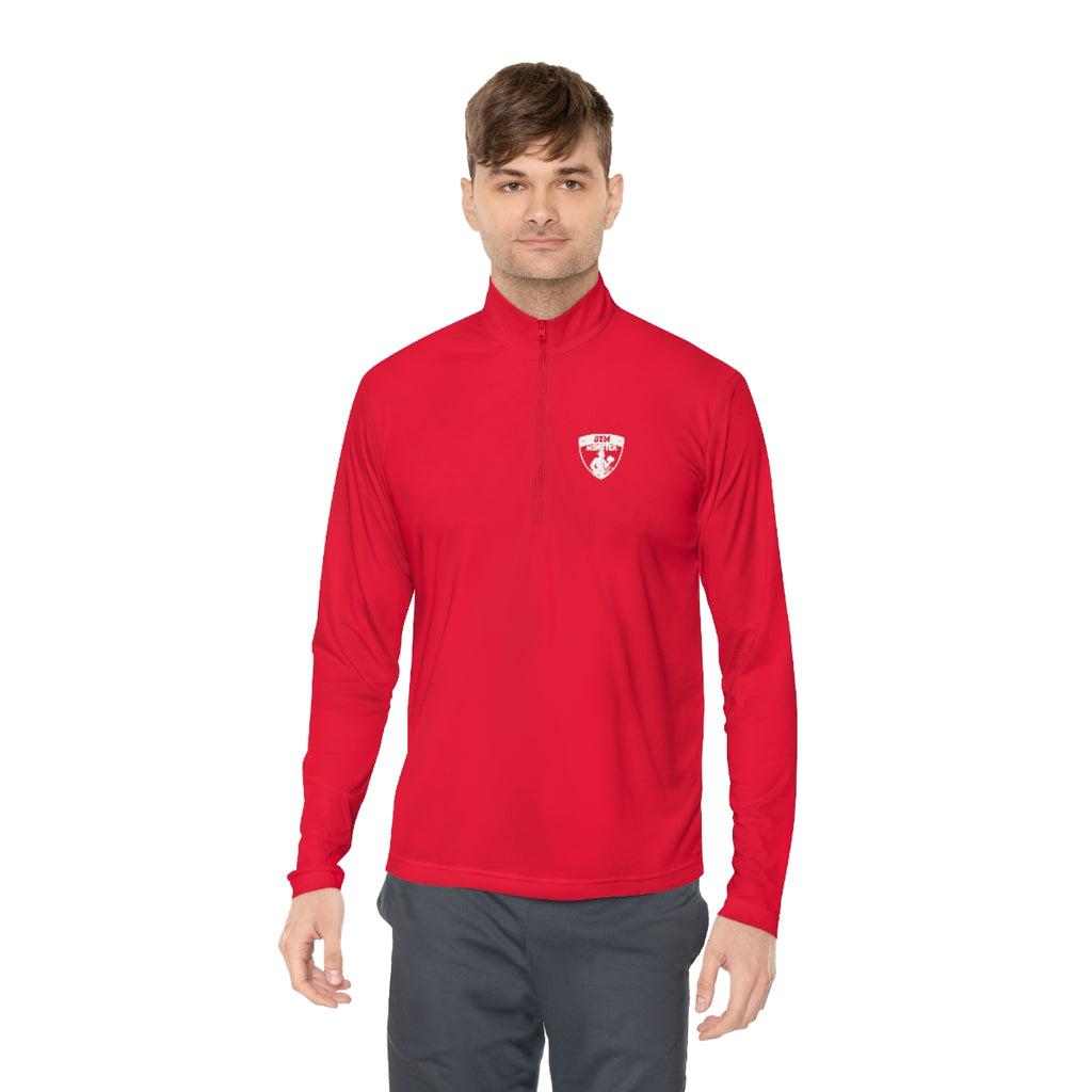 GYM MONSTER Crescent Quarter-Zip Pullover