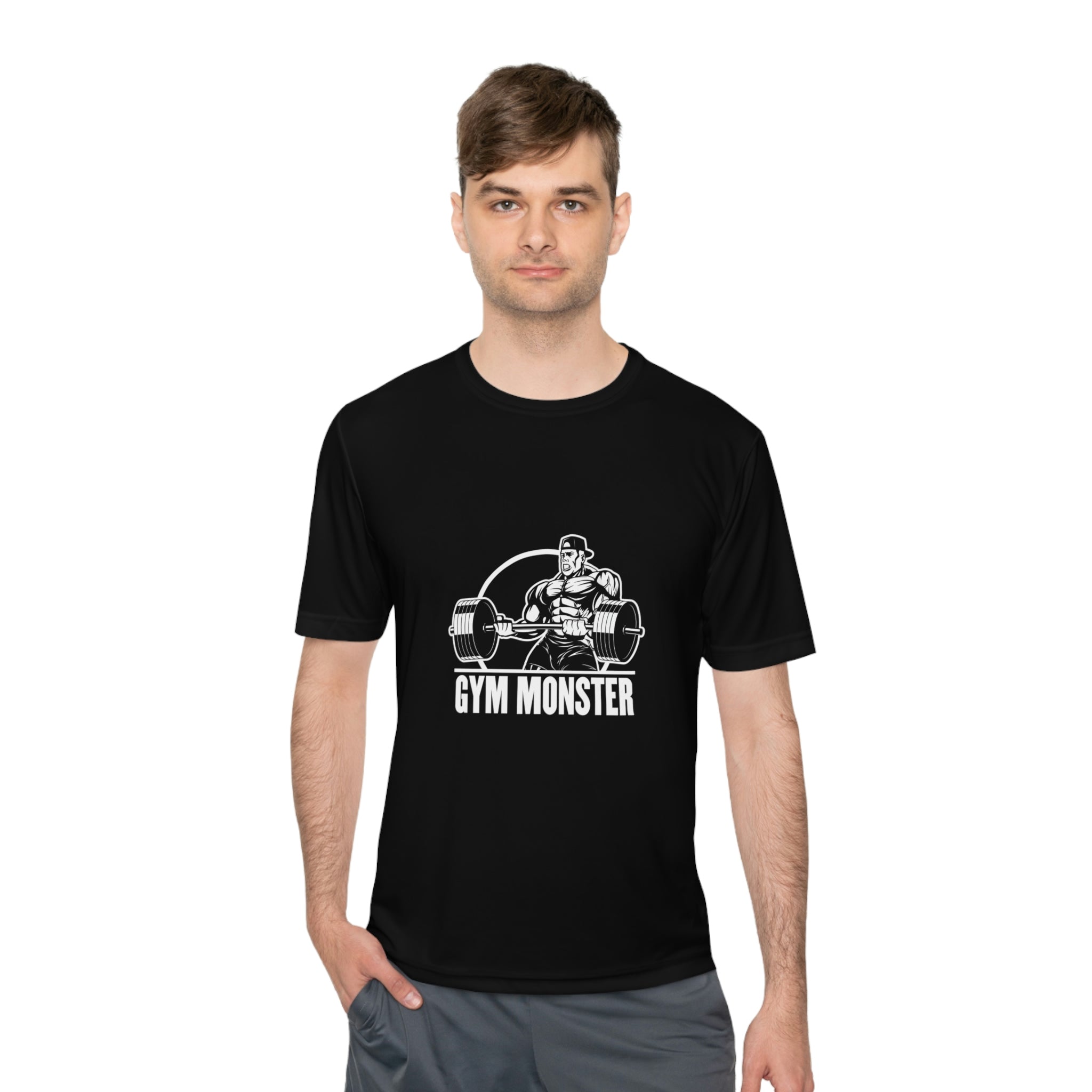 GYM MONSTER Moisture Absorbing Tee