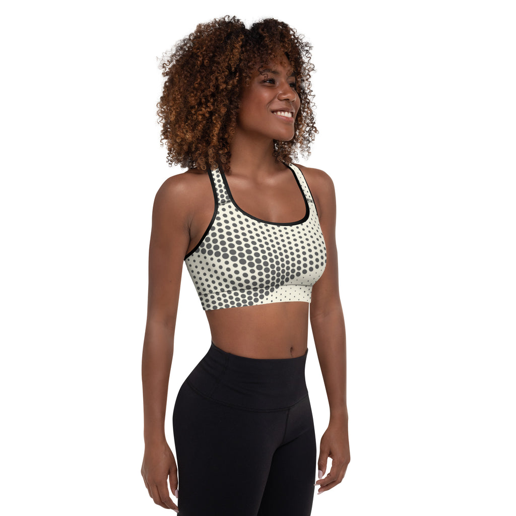 Lady Gym Monster Padded Sports Bra-P.Dot