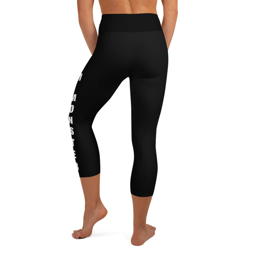 Lady Gym Monster  Yoga Capri Leggings