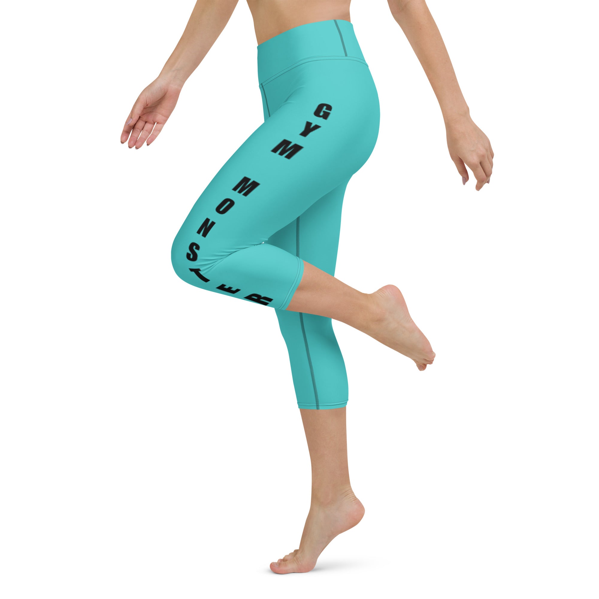 Lady Gym Monster  Yoga Capri Leggings