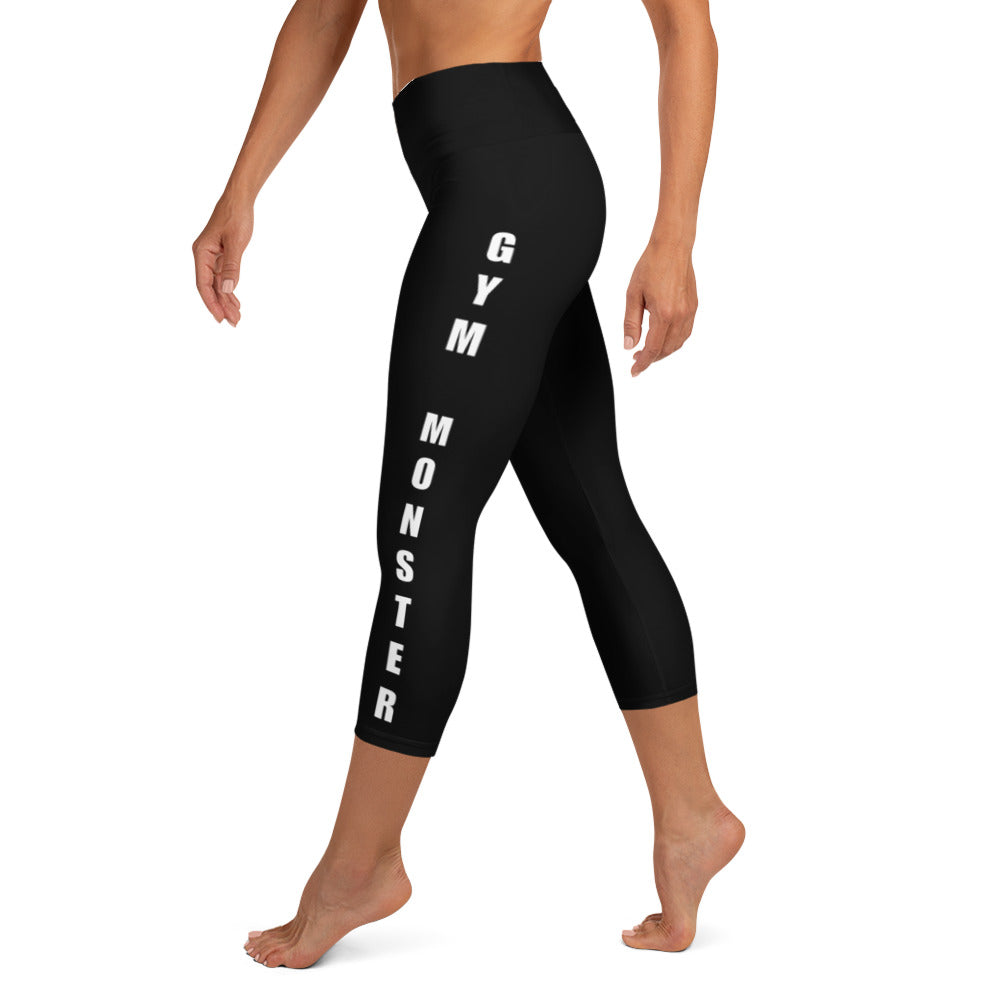Lady Gym Monster  Yoga Capri Leggings
