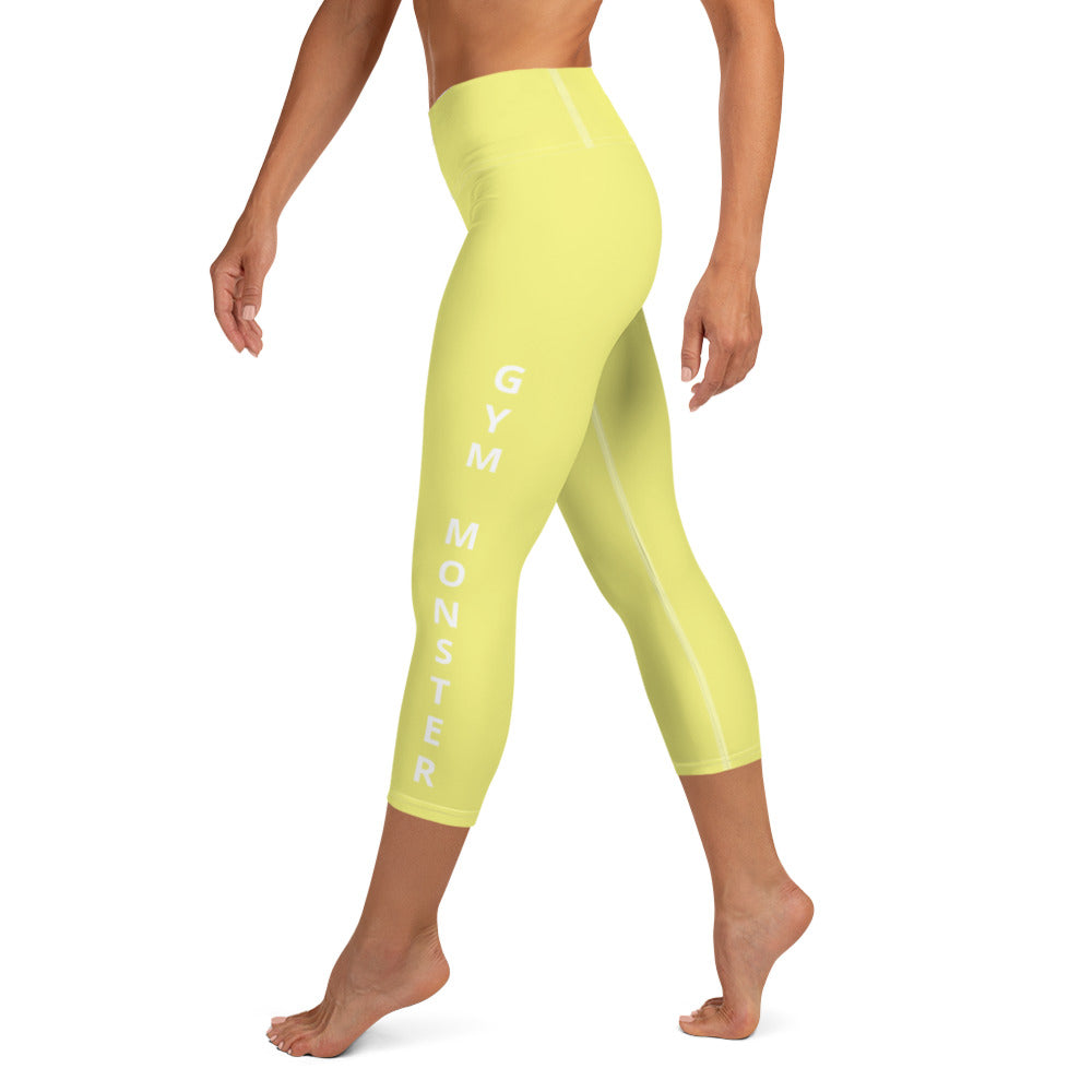 Lady Gym Monster Yoga Capri Leggings