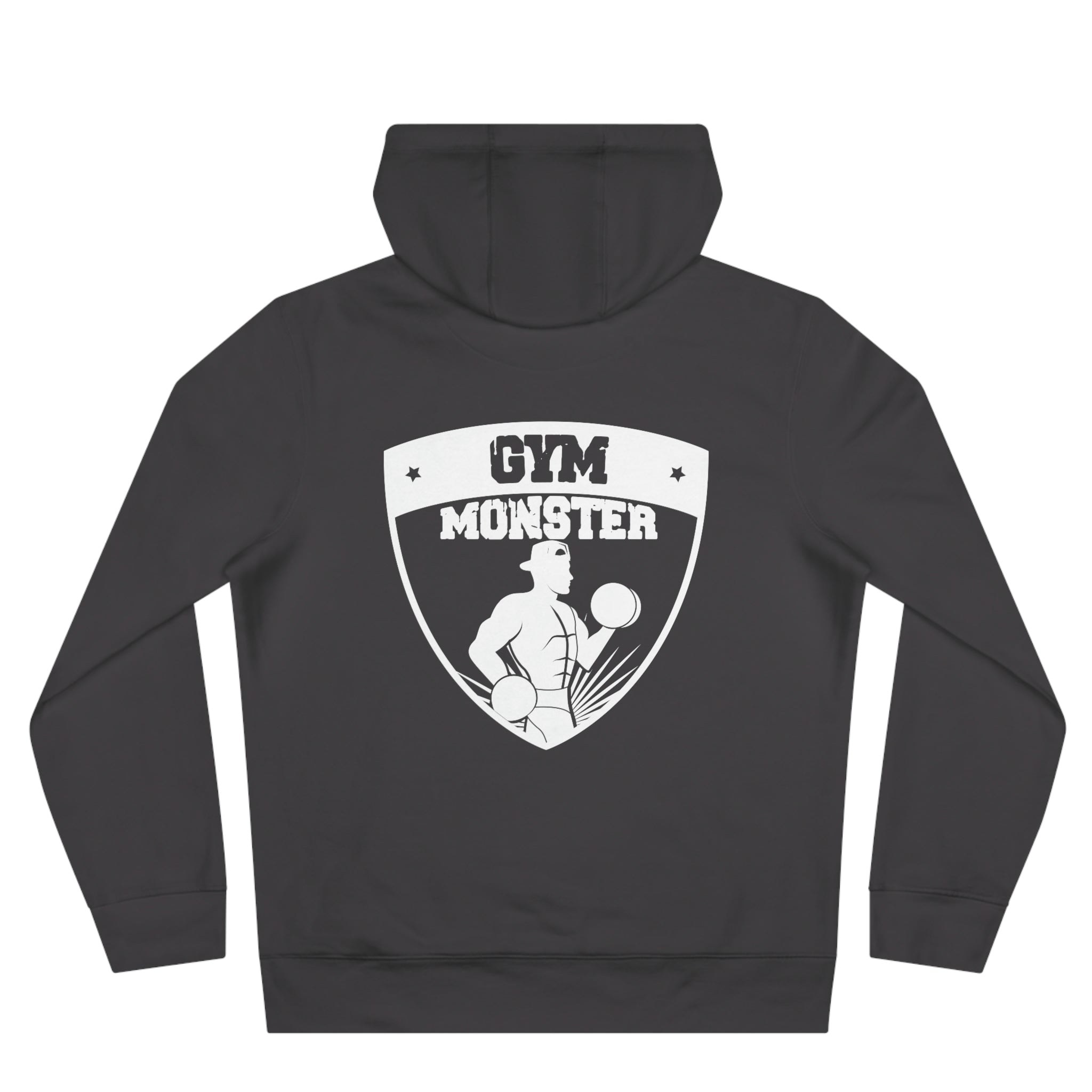 GYM MONSTER Big Crescent Logo Hoodie