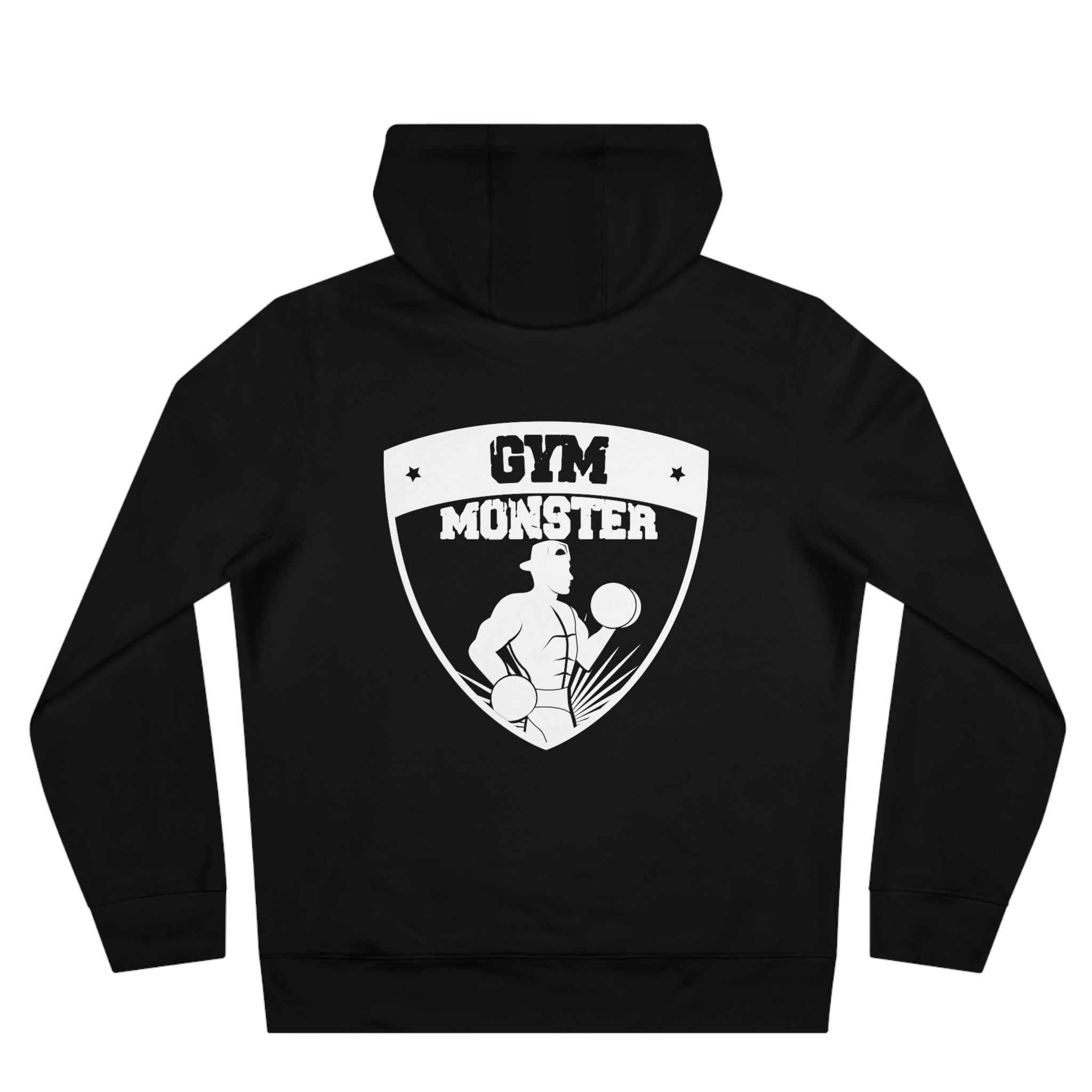 GYM MONSTER Big Crescent Logo Hoodie