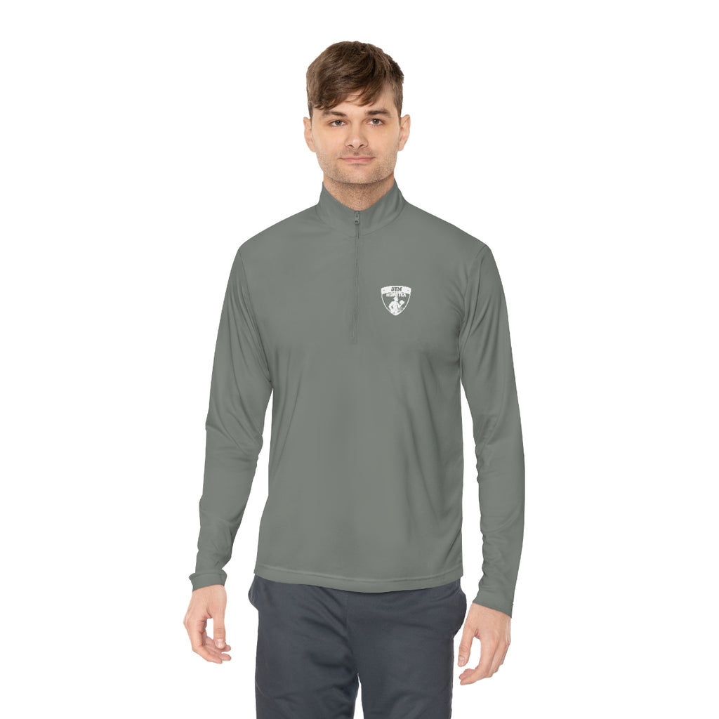 GYM MONSTER Crescent Quarter-Zip Pullover