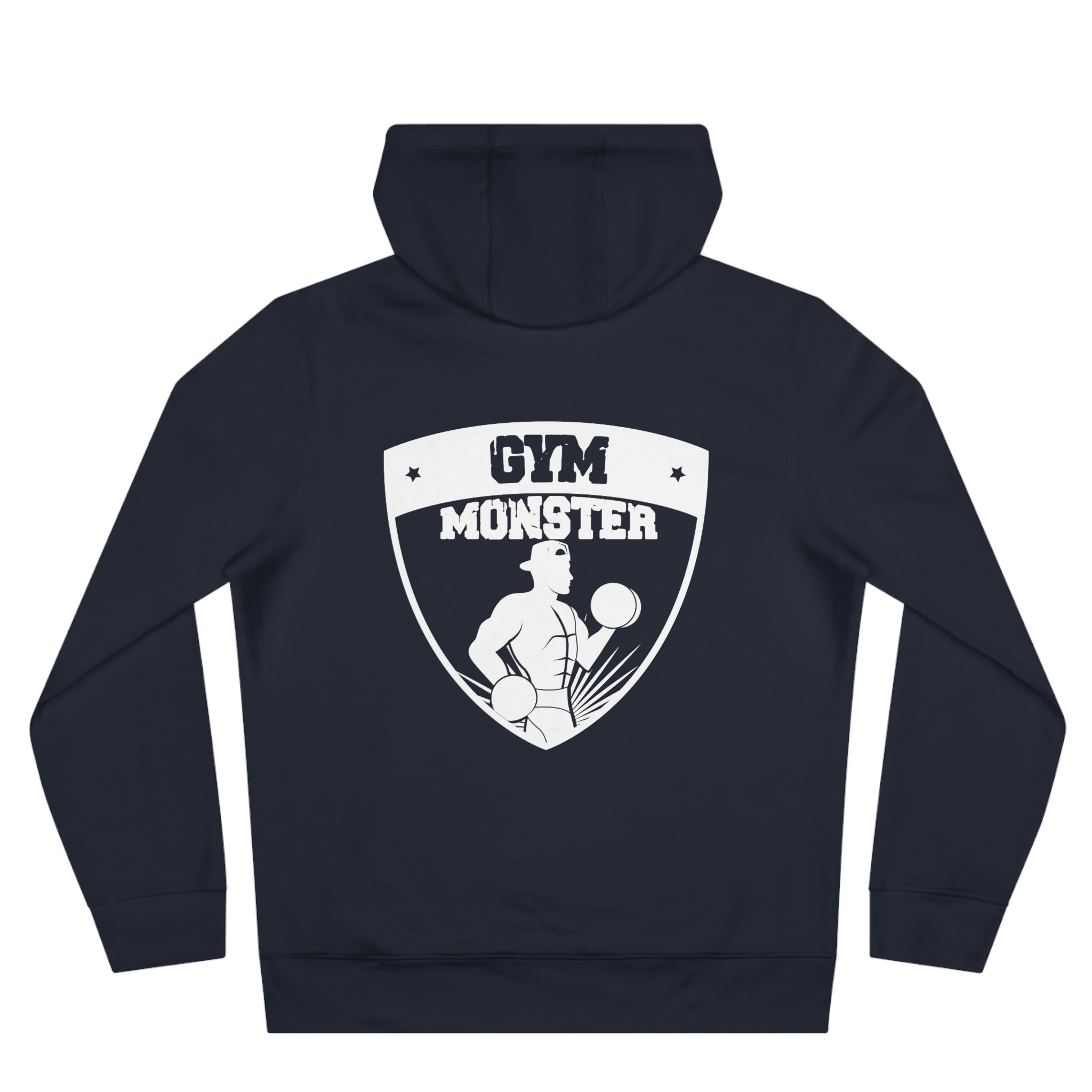 GYM MONSTER Big Crescent Logo Hoodie