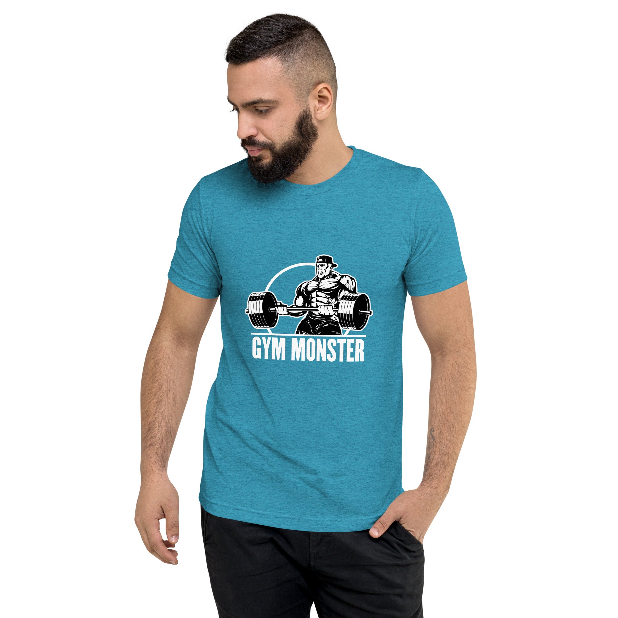 GYM MONSTER Short Sleeve T-Shirt