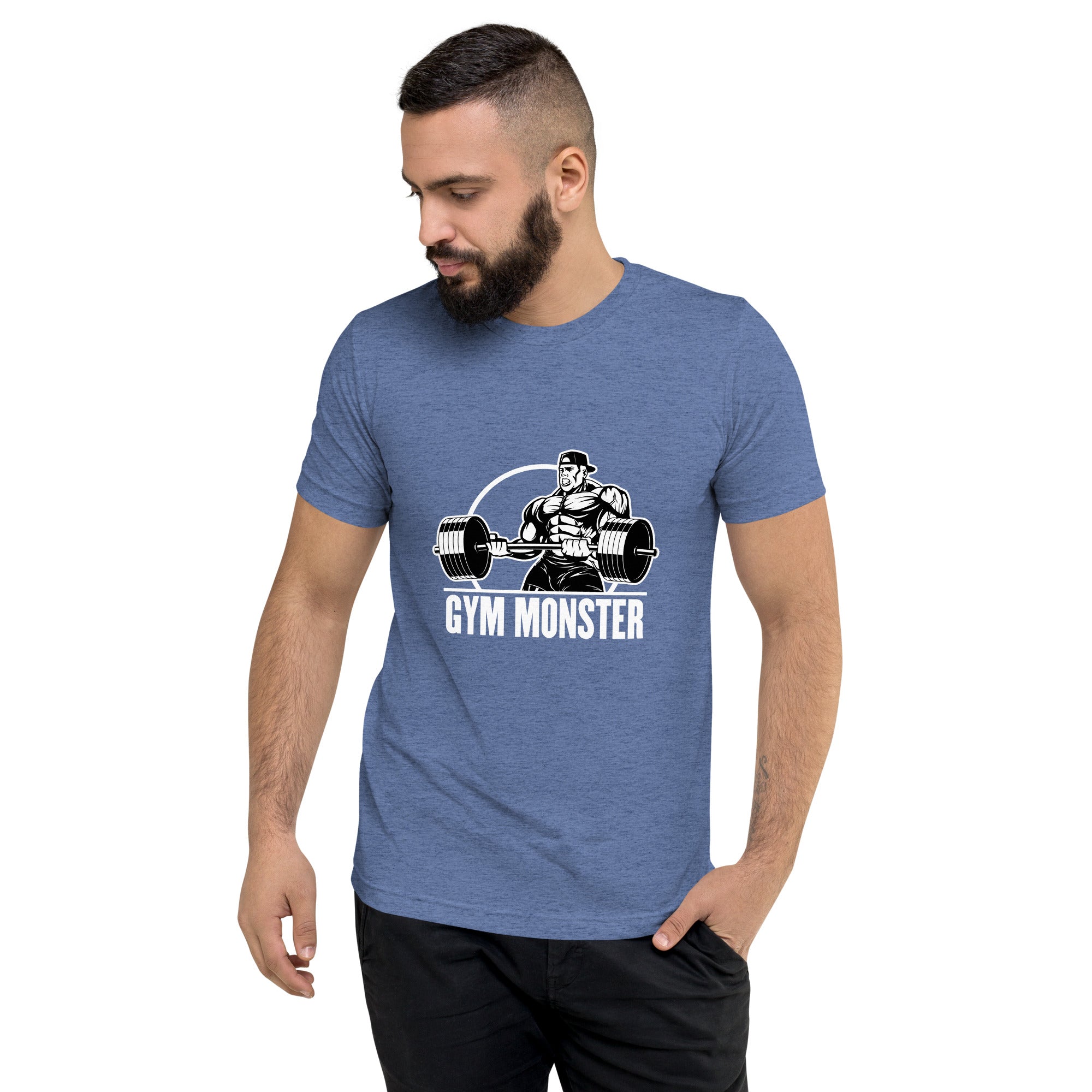 GYM MONSTER Short Sleeve T-Shirt