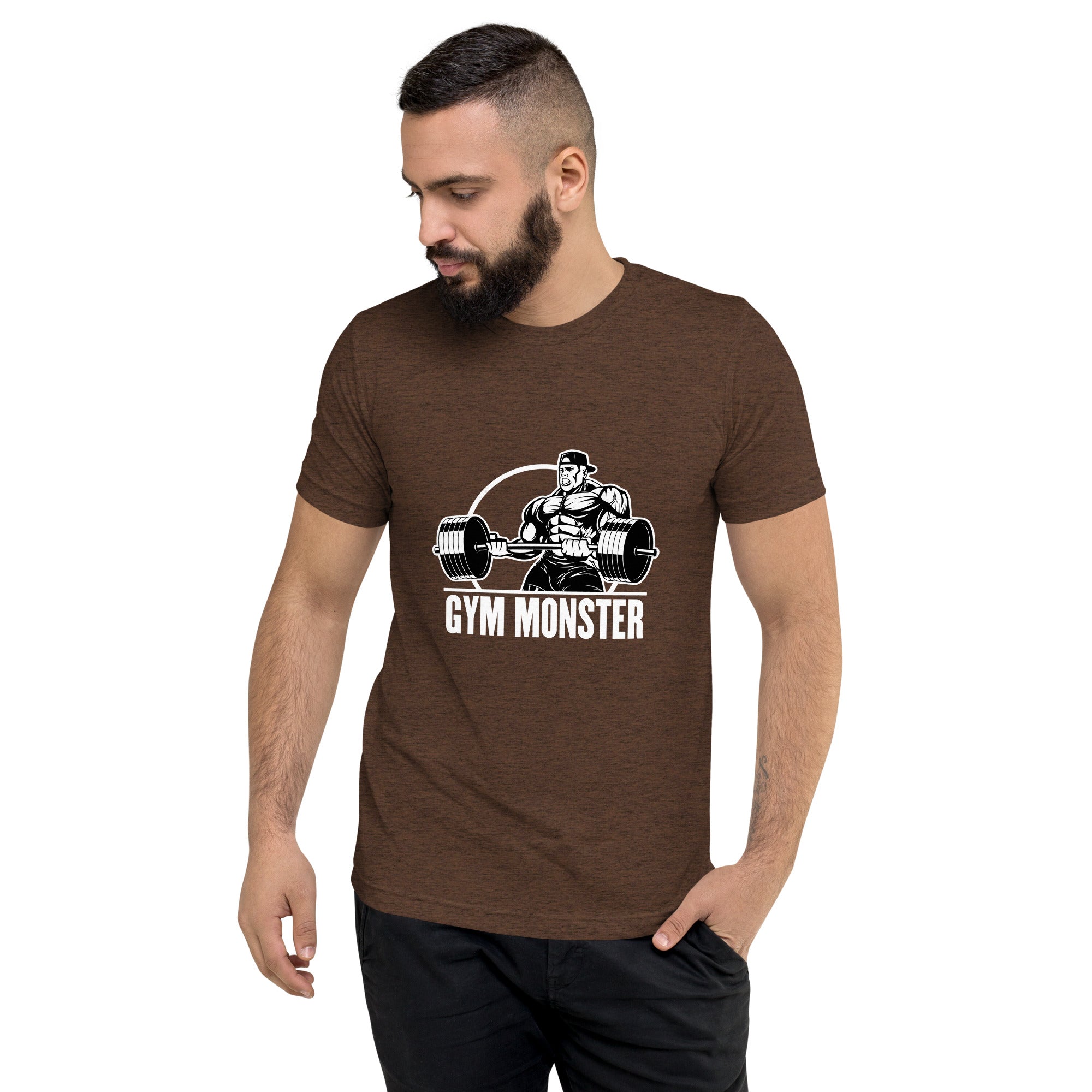 GYM MONSTER Short Sleeve T-Shirt