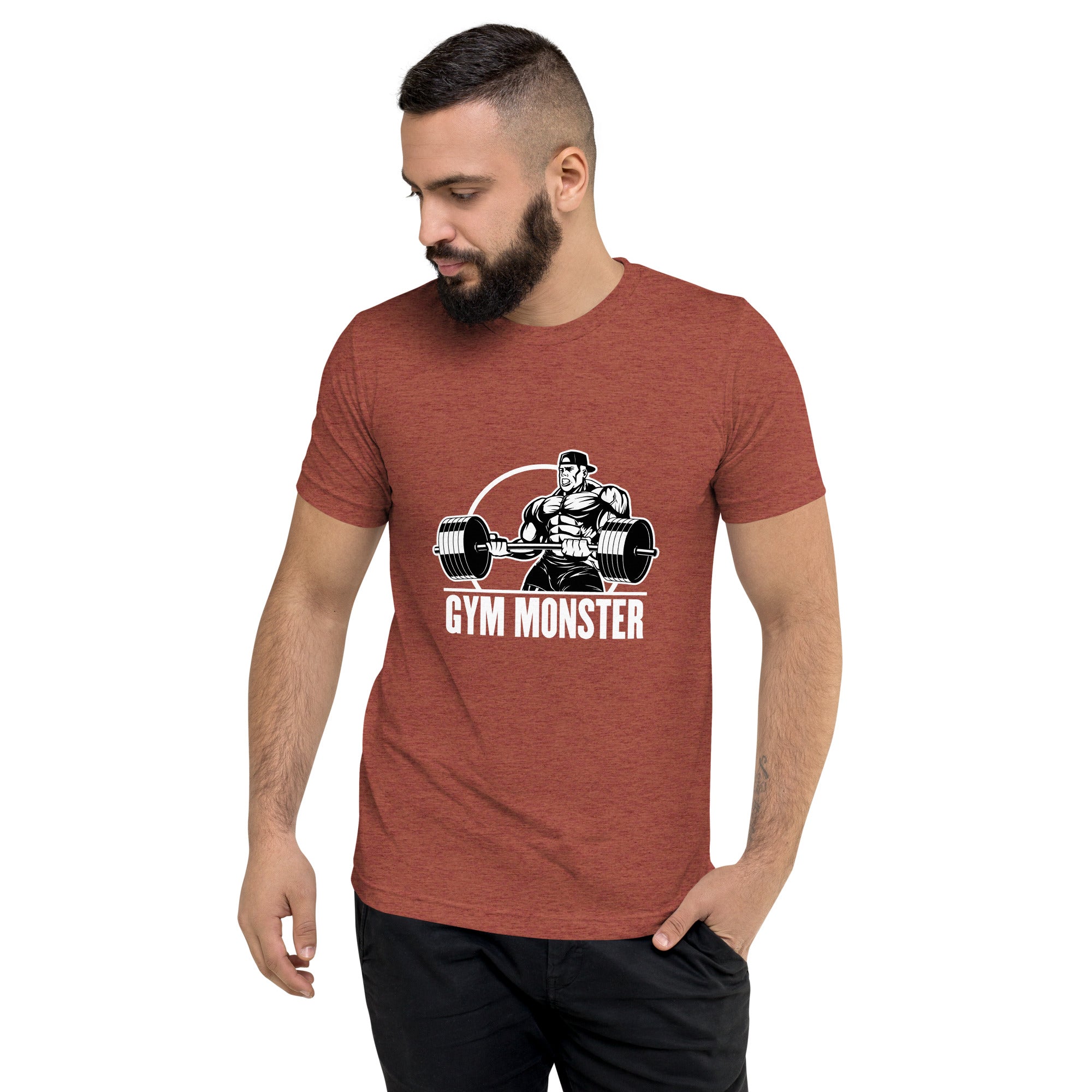 GYM MONSTER Short Sleeve T-Shirt