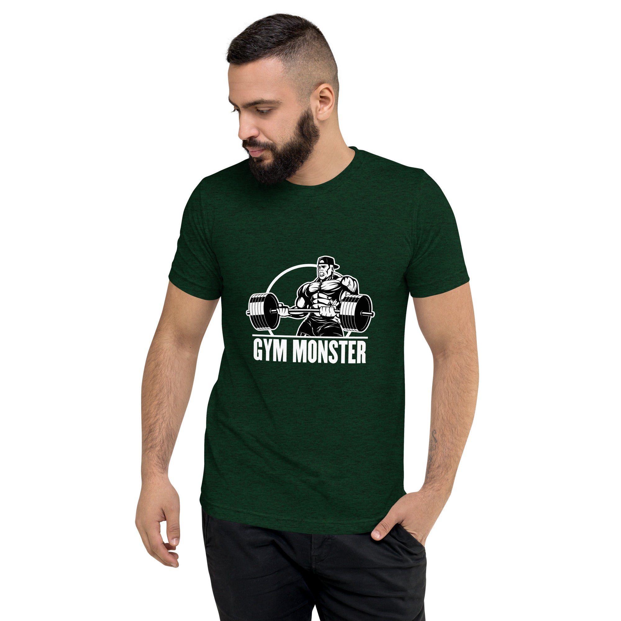 GYM MONSTER Short Sleeve T-Shirt