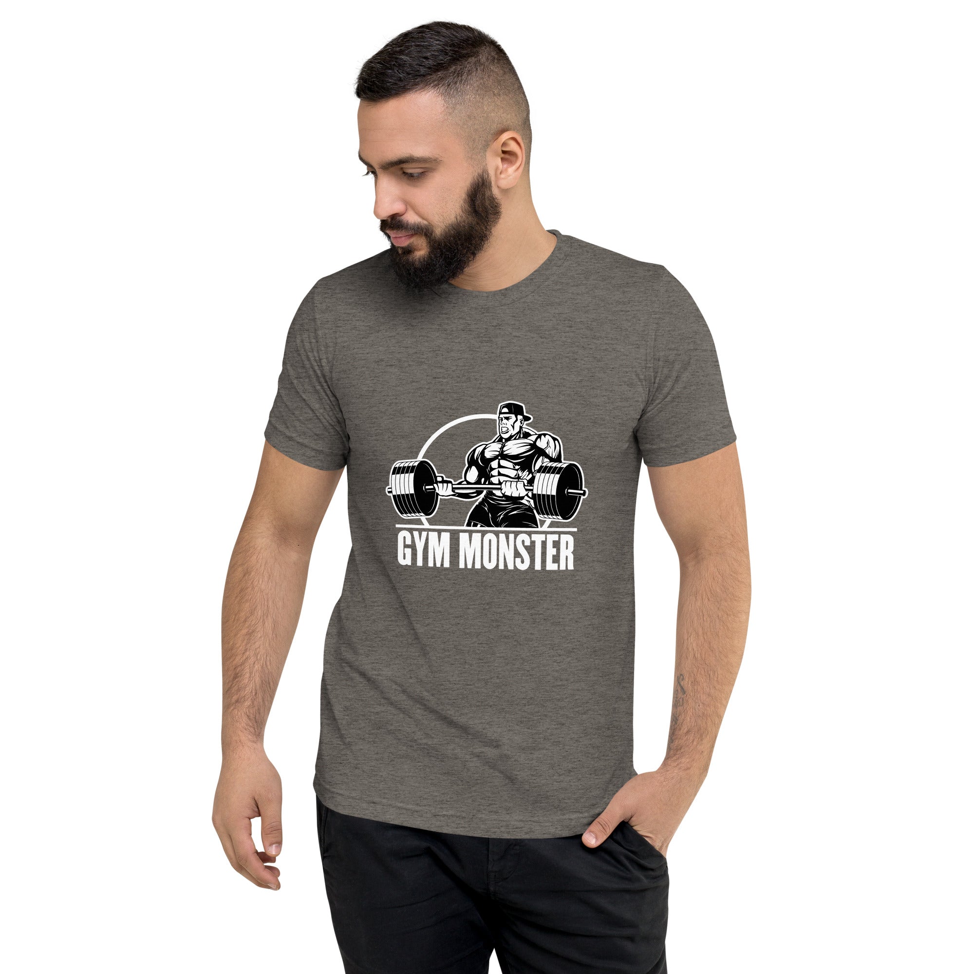 GYM MONSTER Short Sleeve T-Shirt