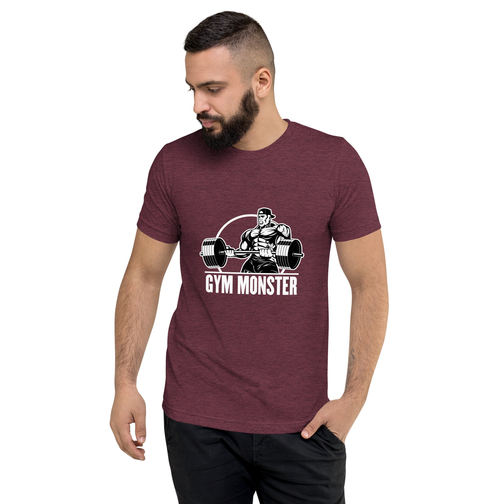 GYM MONSTER Short Sleeve T-Shirt