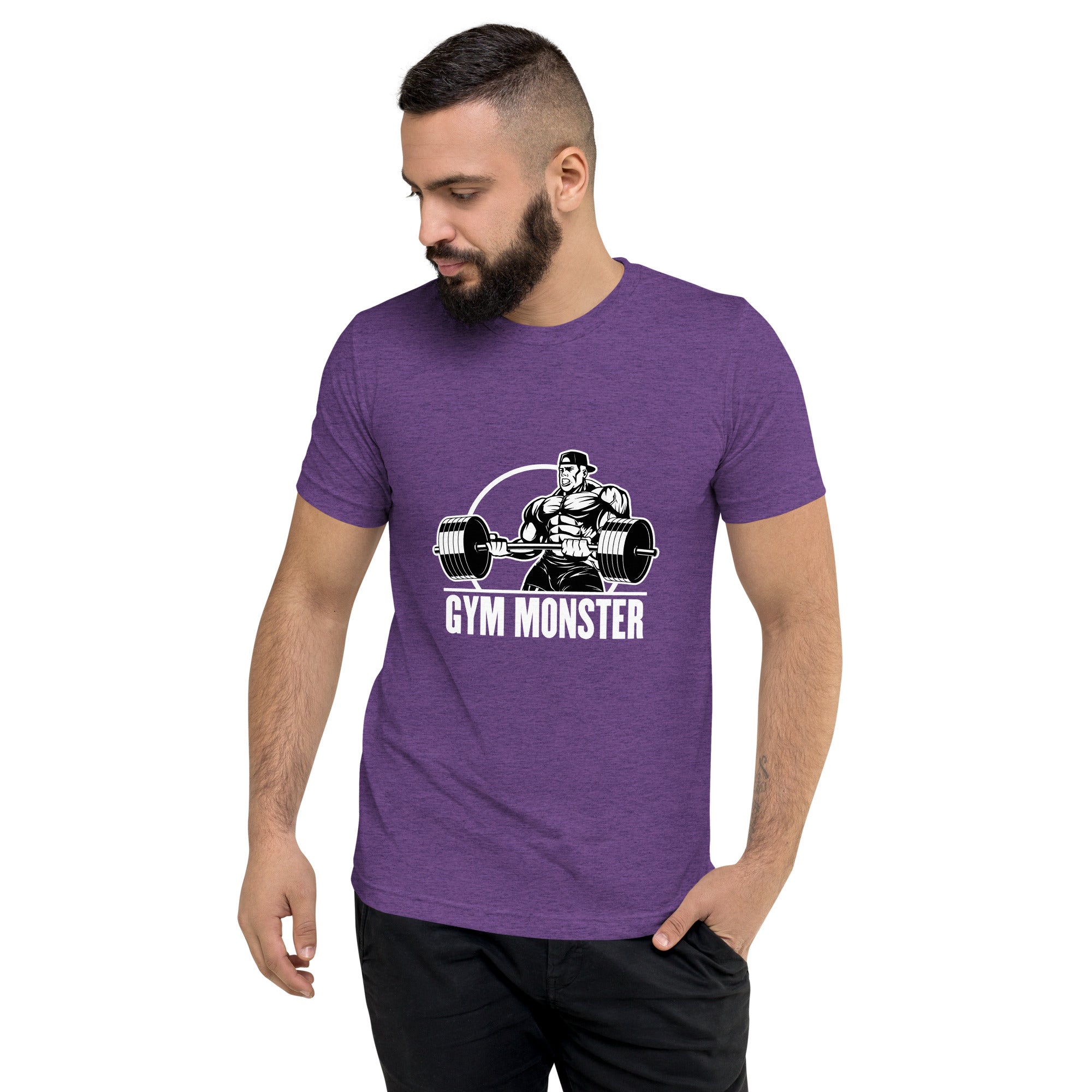 GYM MONSTER Short Sleeve T-Shirt