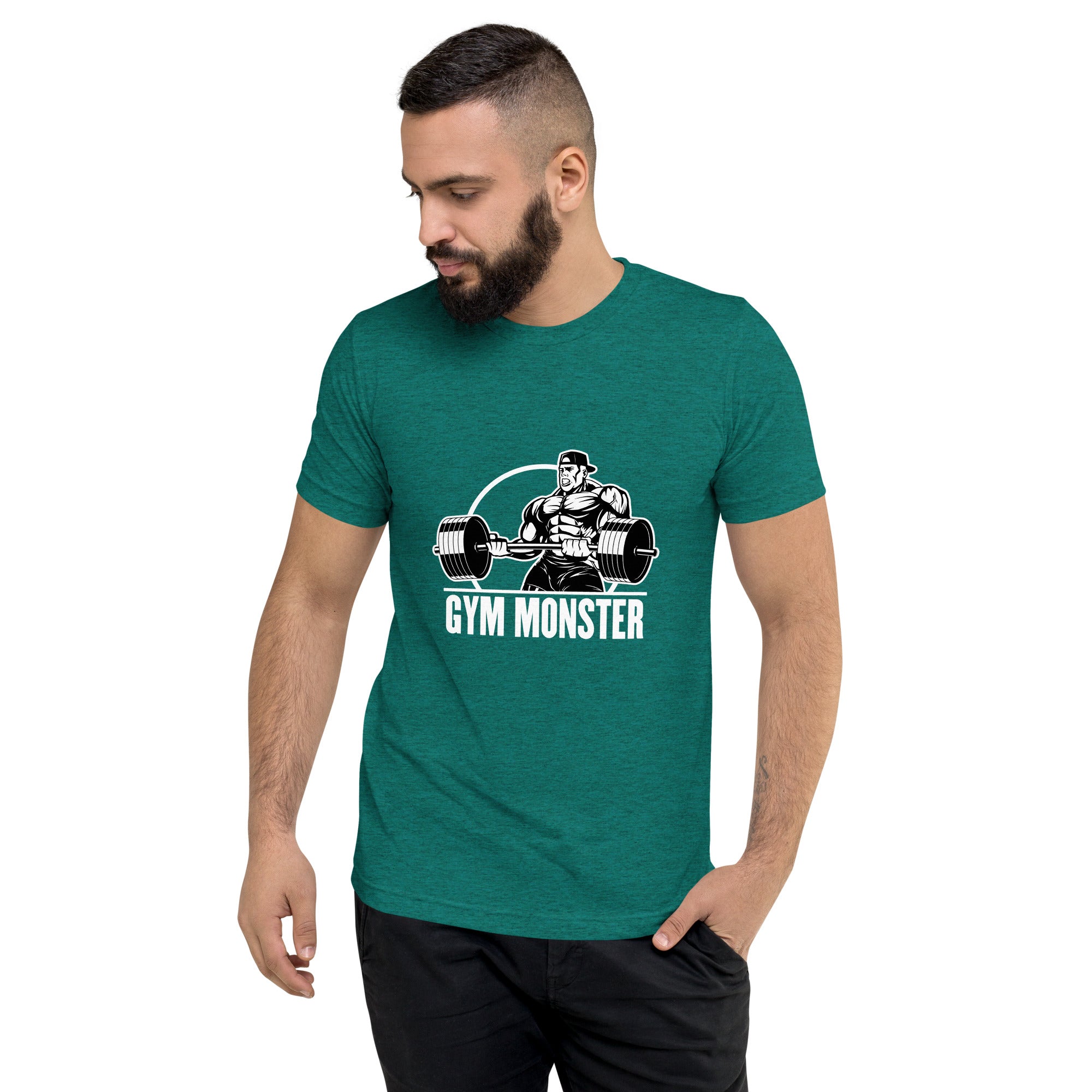 GYM MONSTER Short Sleeve T-Shirt