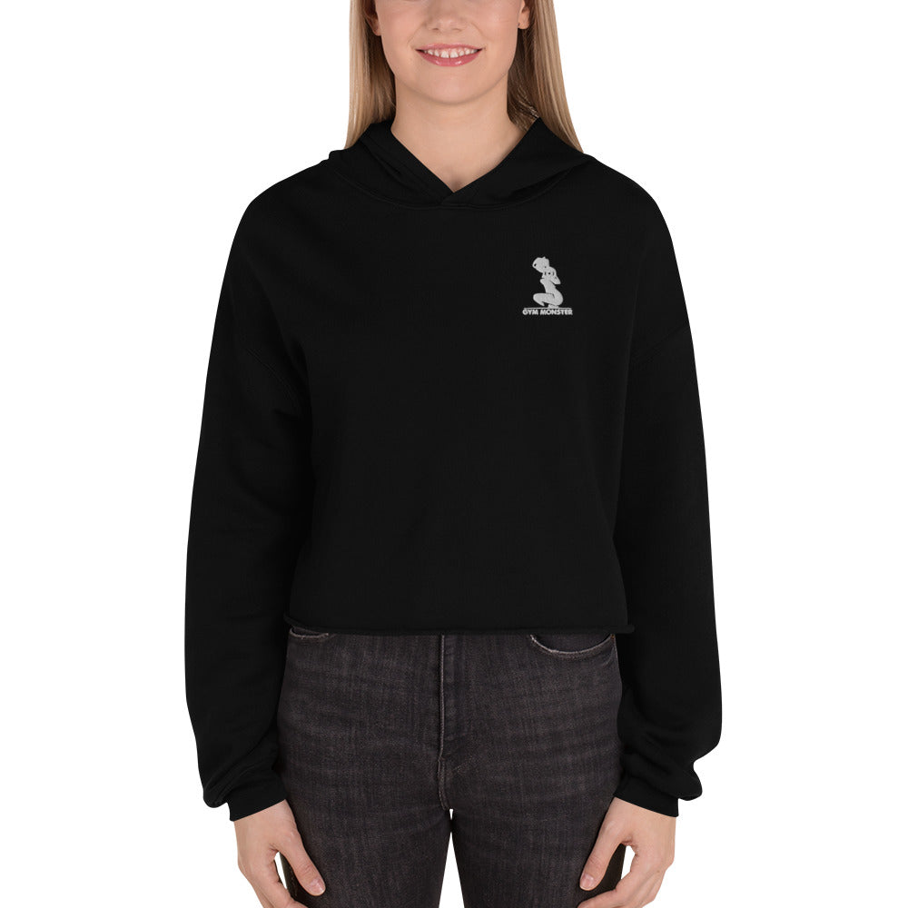 GYM MONSTER Women's Crop Hoodie