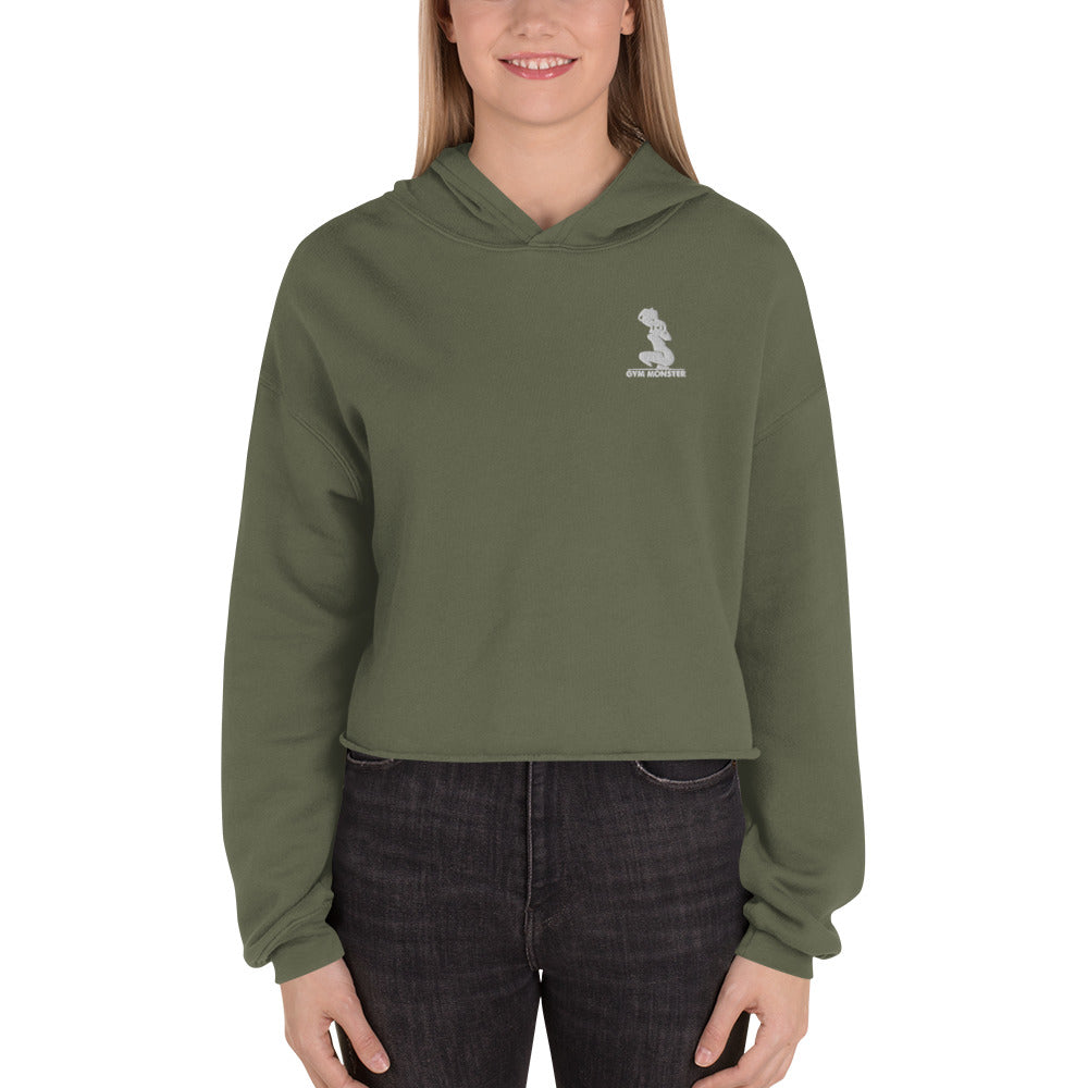GYM MONSTER Women's Crop Hoodie