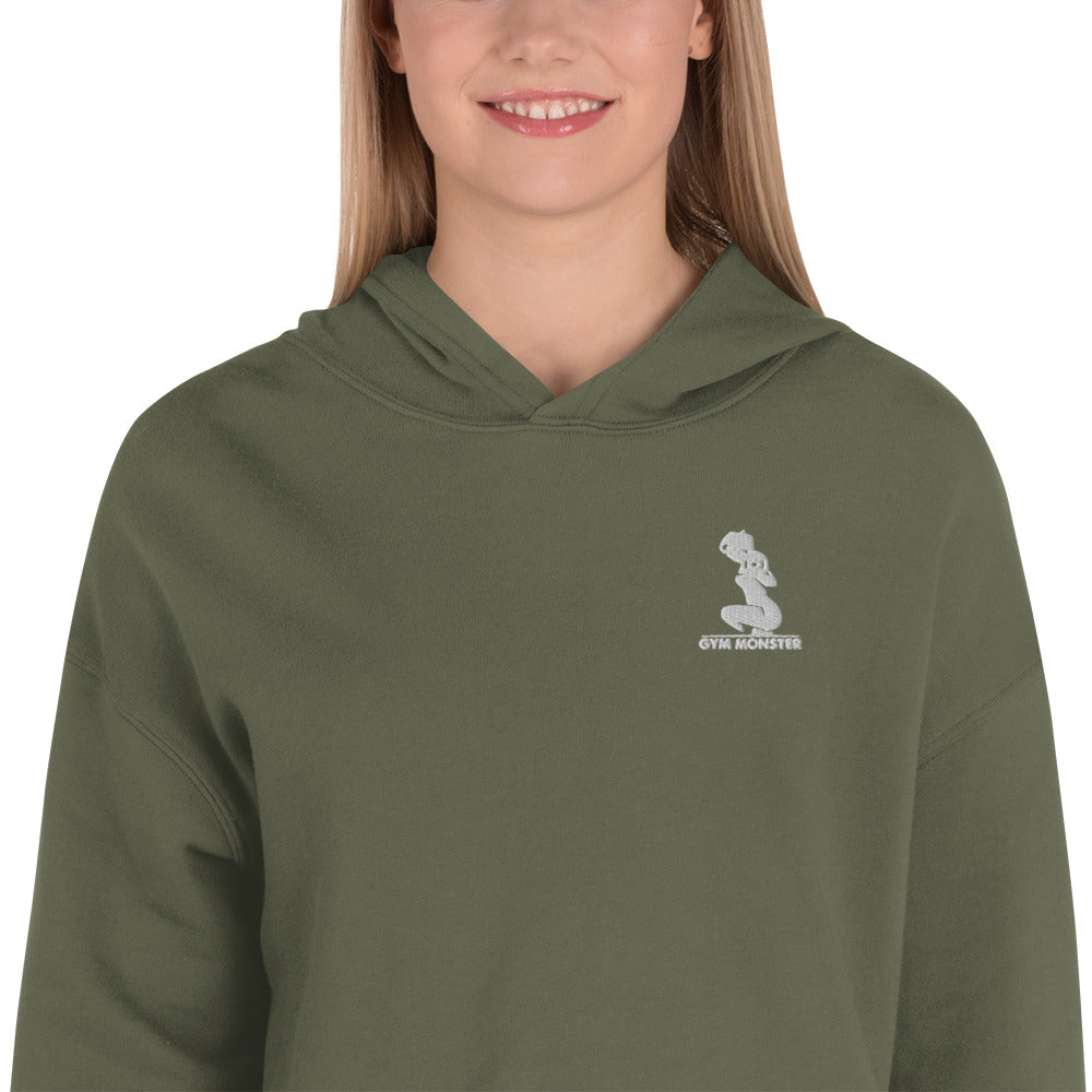 GYM MONSTER Women's Crop Hoodie