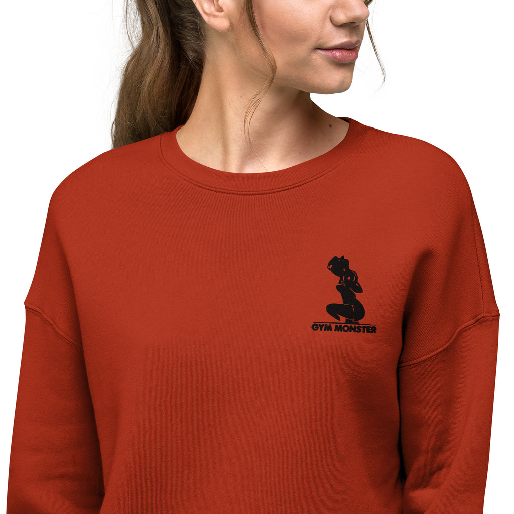 GYM MONSTER Crop Sweatshirt