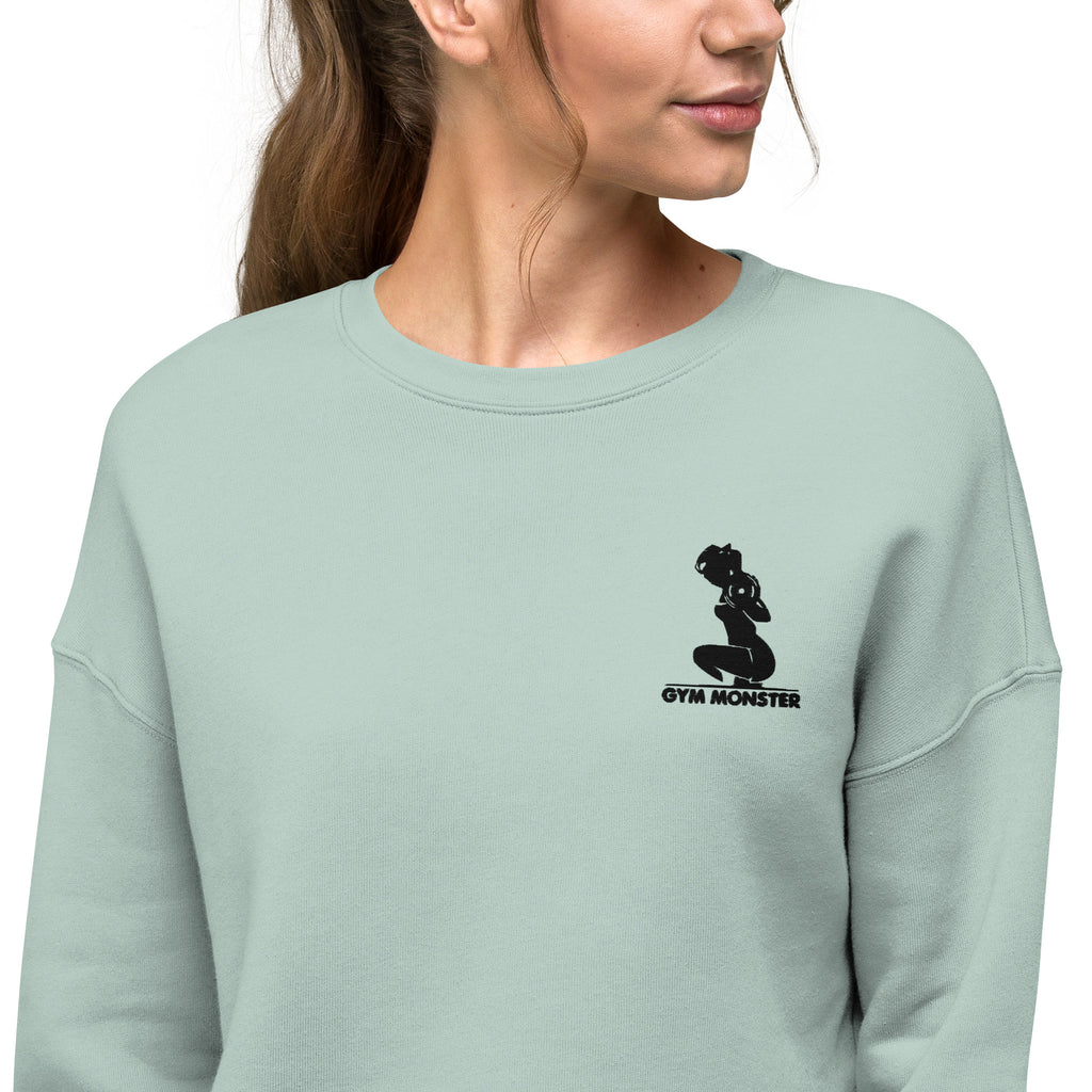 GYM MONSTER Crop Sweatshirt