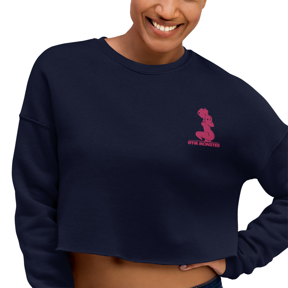 GYM MONSTER Crop Sweatshirt