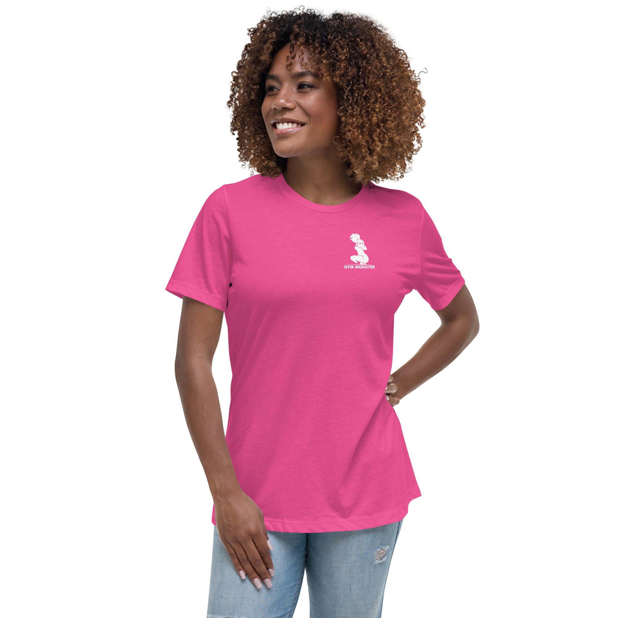 GYM MONSTER Women's Relaxed T-Shirt