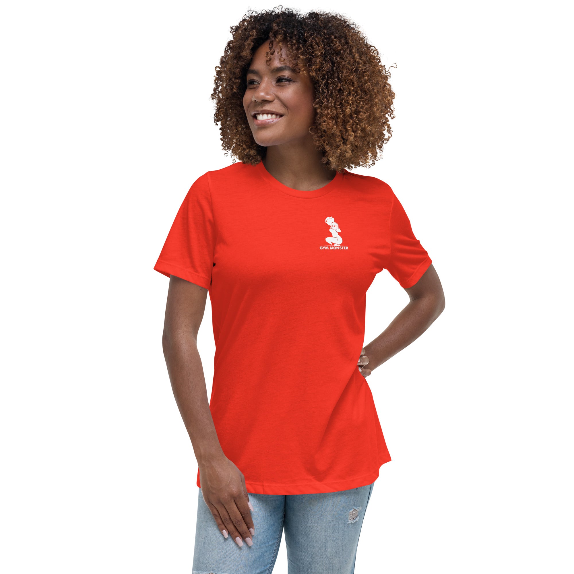 GYM MONSTER Women's Relaxed T-Shirt